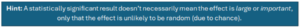 What is Statistical Significance