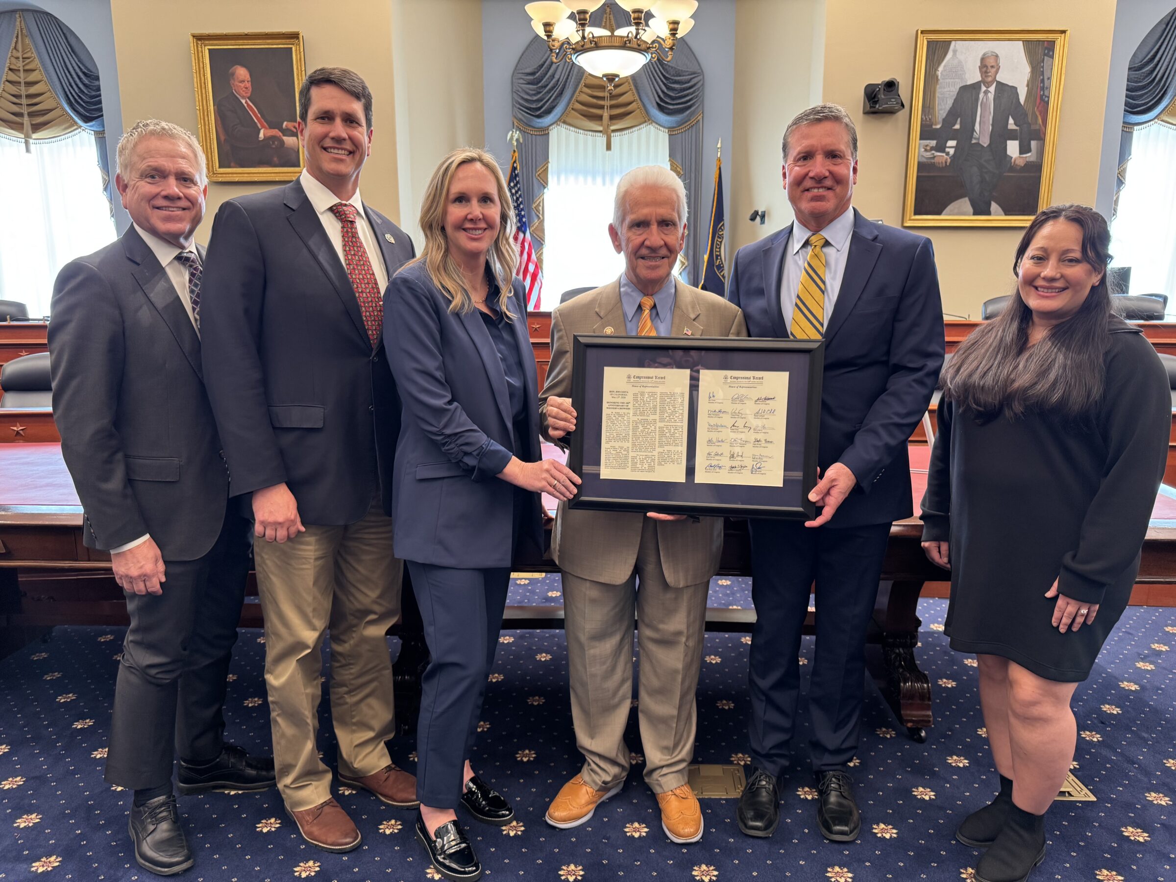 Western Growers is recognized with Congressional Record
